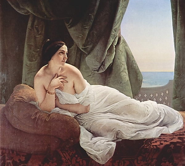 Odalisque de Francesco Hayez