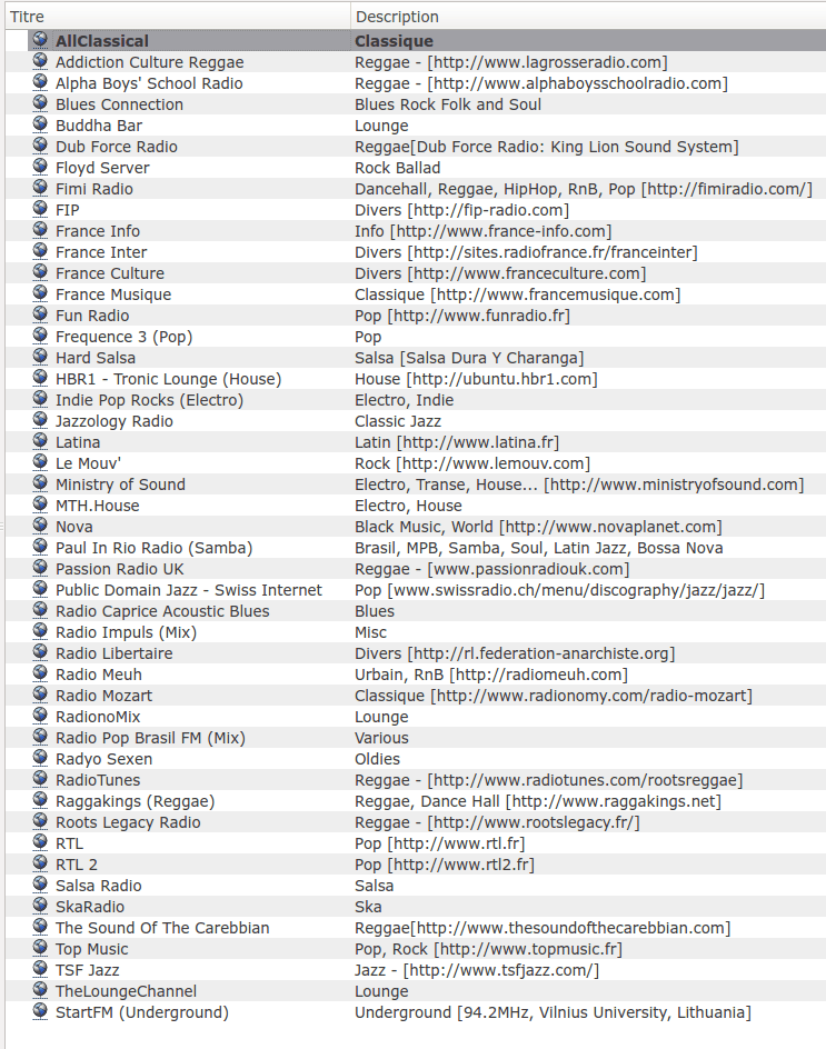 liste de lecture vlc